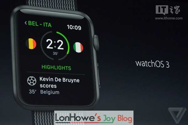 苹果watchOS 3发布：应用启动速度飙升7倍，支持中文手写输入