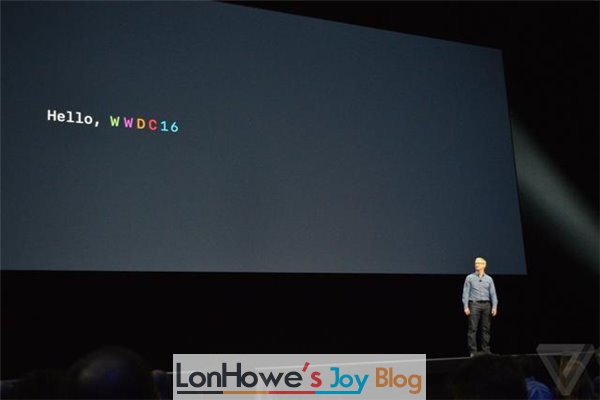 苹果iOS10、macOS四大系统亮相WWDC，这次真没硬件发布-LonHowe Blog